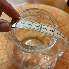 キティー顔ガラスの画像