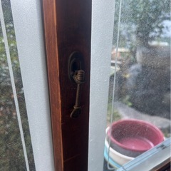 昭和初期の古民家ガラス戸の画像