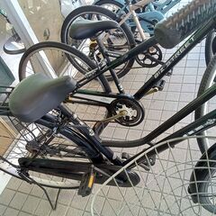 リユースのサカイ栃木店★ジモティ割あり★  自転車 27インチ ブラック クリーニング済み TC12202の画像