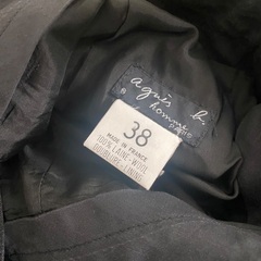 アニエスベー　チャコールグレースーツの画像