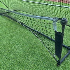 傷みあり　REFREEZE 両面 リバウンドネット リバウンダー サッカー フットサル 練習 トレーニングの画像