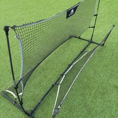 傷みあり　REFREEZE 両面 リバウンドネット リバウンダー サッカー フットサル 練習 トレーニングの画像