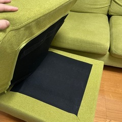 ソファ(みどり緑)の画像