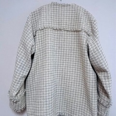 アプレジュールクレア　ツイードジャケット　XLの画像