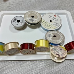 リボンやレースのセットの画像
