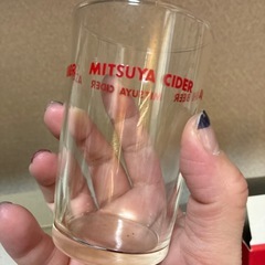 レトロなグラス　アサヒビール　三ツ矢サイダー　グラス6個の画像