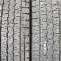 工賃込み　軽トラック、軽バン専用タイヤ　２０２２年ダンロップ冬タイヤ　１４５／Ｒ１２　６ＰＲ　ＬＴ　４本セットの画像