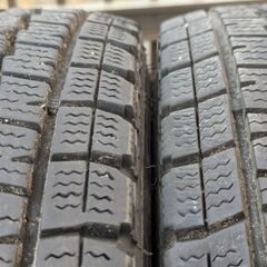 工賃込み　軽トラック、軽バン専用タイヤ　２０２２年ダンロップ冬タイヤ　１４５／Ｒ１２　６ＰＲ　ＬＴ　４本セットの画像