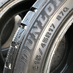 215/45R17 スタッドレスタイヤ取り付け無料 の画像