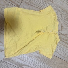 POLO イエロー Tシャツ 80サイズの画像