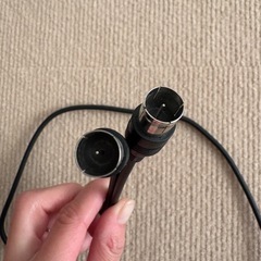 【差し上げます】テレビ接続ケーブル　アンテナケーブル 120cmの画像