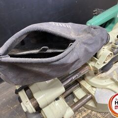 【久留米】【引き取り限定】【中古品】makita マキタ M244 スライドマルノコ 単相100V 50/60Hz 1050W 刃物外径:190mm 6000min-1 ※ダストバッグのファスナー無しの画像