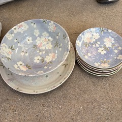 宇野千代お皿セットの画像