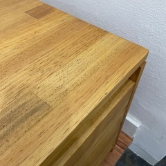 DIY木製収納ベンチ　の画像