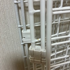 ワイヤーネット(60×40)13枚、細型2枚、連結具24個＋おまけの画像