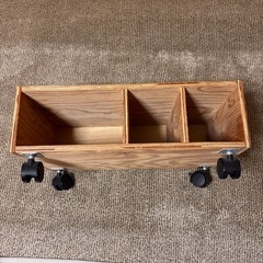 造作棚　キャスター付きの画像