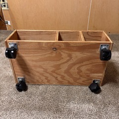 造作棚　キャスター付きの画像