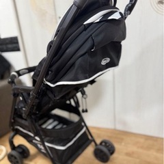 GRACO ストライプデザイン ベビーカーの画像