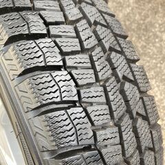 スタッドレスタイヤ 155/65R13 ホイール・ナット付き 4本セットの画像