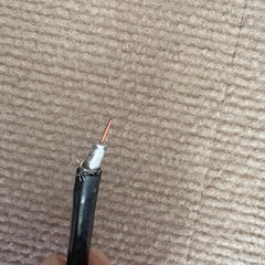 テレビ アンテナ2分配器＋アンテナケーブルの画像