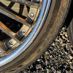 ワーク　20インチ　タイヤ、ホイールの画像