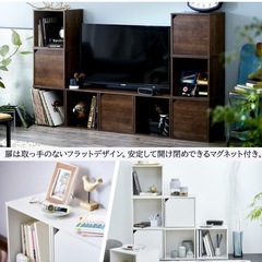 組合せ自由カラーボックス14つセットの画像