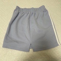 セットアップ　半袖トップス　スカート　130 ブルーの画像