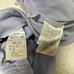 セットアップ　半袖トップス　スカート　130 ブルーの画像