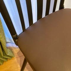 引取限定早い方優先　金属製の回転椅子　ダイニングチェアの画像