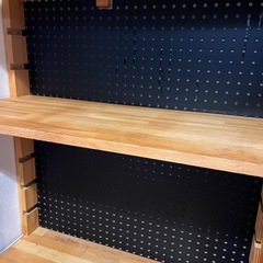 【美品】木製 ラック 収納棚 本棚 飾り棚の画像