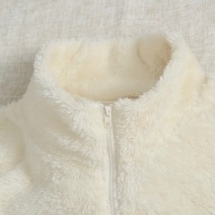 新品 レディース 冬服 ハーフジップアップの画像