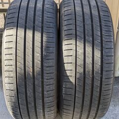 工賃こみ　ダンロップ夏タイヤルマンＶ　２４５／４５Ｒ１９　２本セットの画像