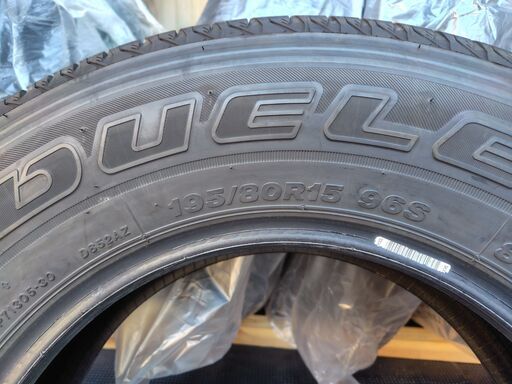ジムニー純正新車外しタイヤ、ブリジストンノーマル195/80R15　4本