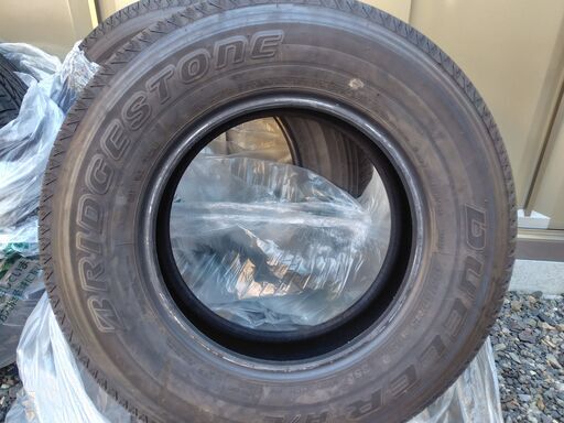 ジムニー純正新車外しタイヤ、ブリジストンノーマル195/80R15　4本