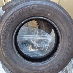 ジムニー純正新車外しタイヤ、ブリジストンノーマル195/80R15　4本の画像