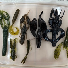 釣り　ブラックバス　ワーム　ルアー　セットの画像