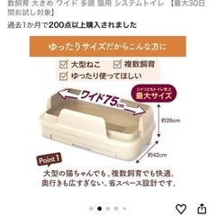 猫システムトイレの画像