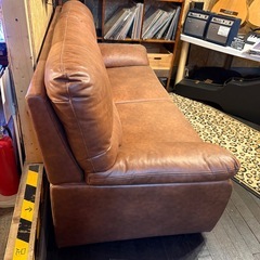 北海道   帯広   2人掛けソファー   レザー調   家具   ソファー   モノココ   モノココ帯広店の画像