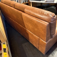 北海道   帯広   2人掛けソファー   レザー調   家具   ソファー   モノココ   モノココ帯広店の画像