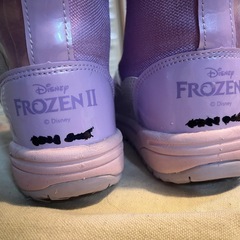 美品　18cm　ムーンスター　ウィンターブーツ　スノーブーツ　アナと雪の女王の画像