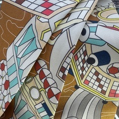 ☆ドリーム荒牧店☆HERMES エルメス ツイリー オデッセイ スカーフの画像