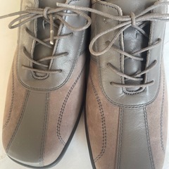  エコー ecco ベジタブル タンニン レザー レディース シューズ 靴 24.5 cm EEE 38 日本製の画像