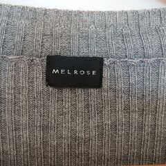 【美品】MELROSE レディースニット👚の画像