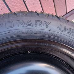 パッソ  KGC10スペアタイヤ　1本の画像