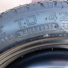 パッソ  KGC10スペアタイヤ　1本の画像