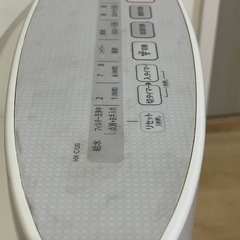 SHARP加湿セラミックファンヒーターの画像