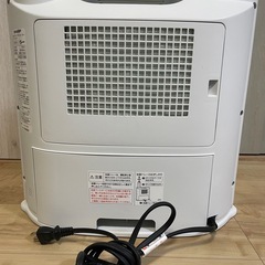 SHARP加湿セラミックファンヒーターの画像