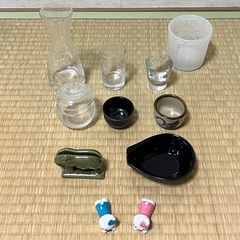 食器類11 ハローキティ箸置きほかぐい呑み等の画像