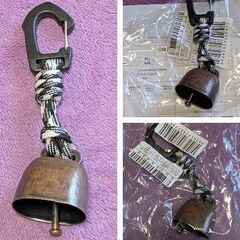 熊よけ鈴（新品）オレンジの画像
