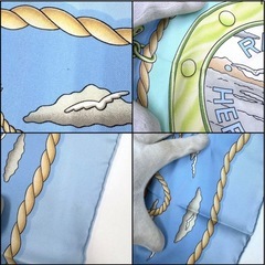 ☆ドリーム荒牧店☆HERMES エルメス カレ90 スカーフ RAILING 船の手摺の画像